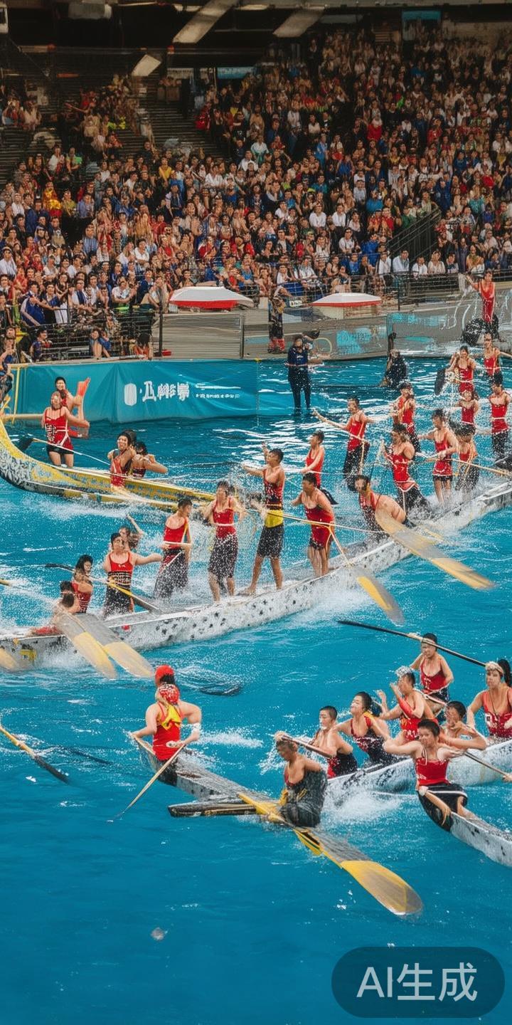 在每届展会中，最吸引人的是那充满欢笑和激烈竞争的现