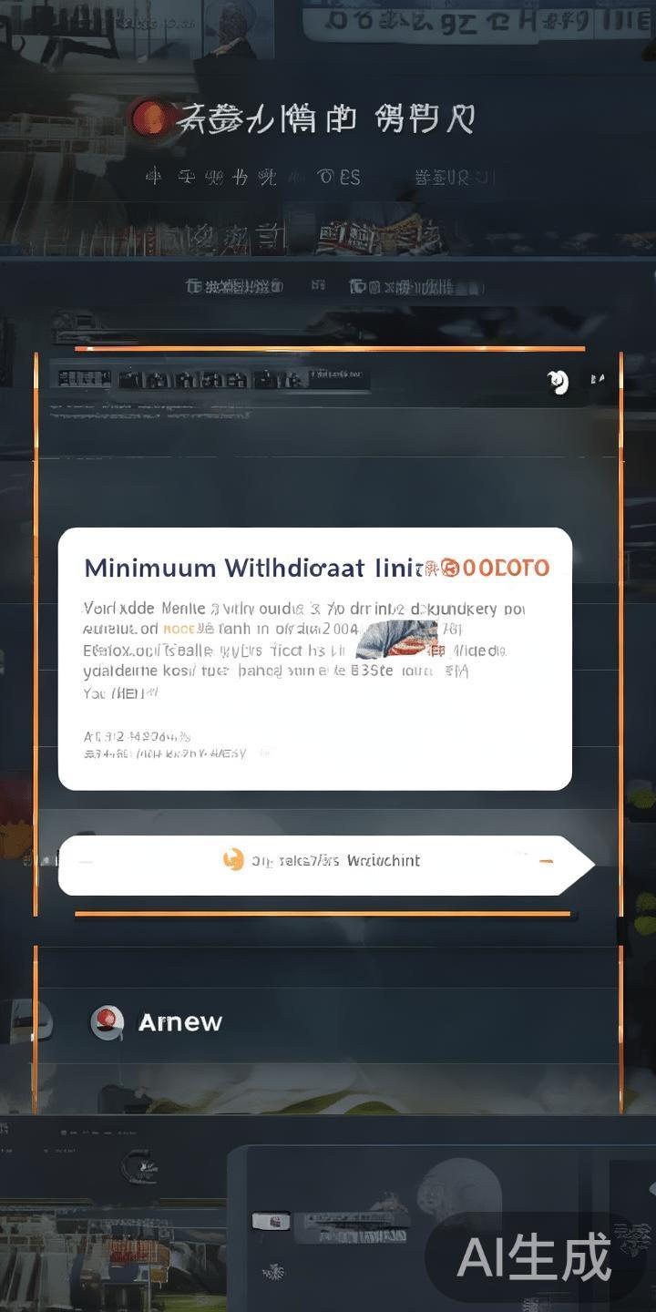 江南体育无法提款的主要原因分析及全面解决方案指南 每个体育平台都设有最低提款限制,若用户的账户余额低