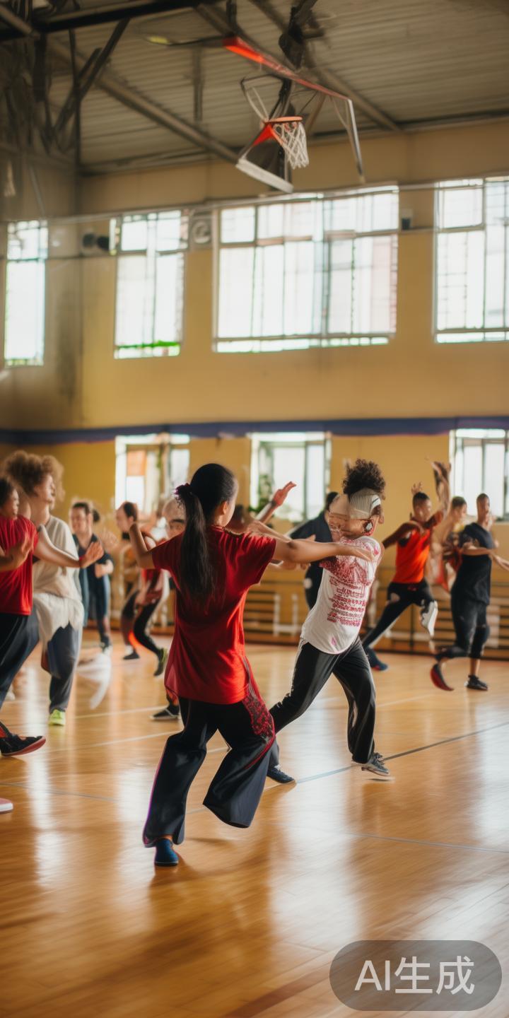 增强身体素质：传统如武术、太极等项目有益于改善青少